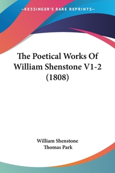 The Poetical Works of William Shenstone