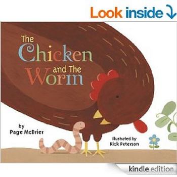 Paperback The Chicken and the Worm Book