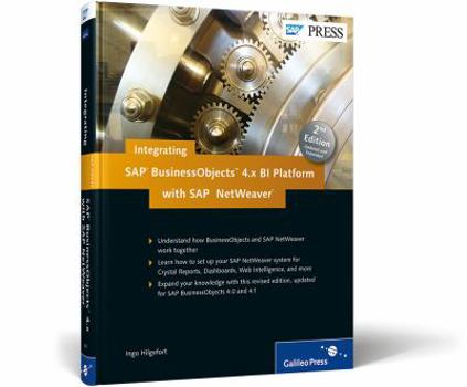Hardcover Integrating SAP Businessobjects Bi Platform 4.X with SAP Netweaver Book