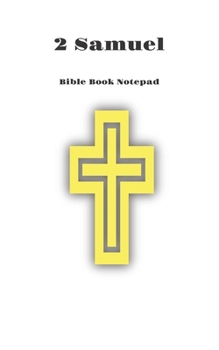 Paperback Bible Book Notepad 2 Samuel Book