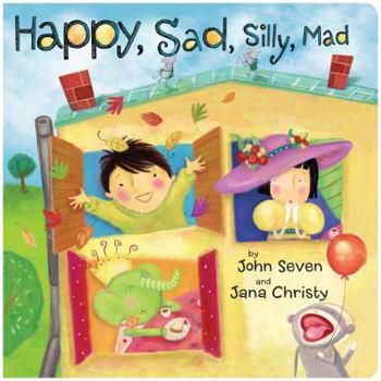 Board book Happy, Sad, Silly, Mad Book