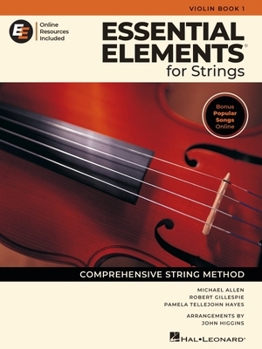 Paperback Essential Elements for Strings - Violin Book 1 with Online Resources Book