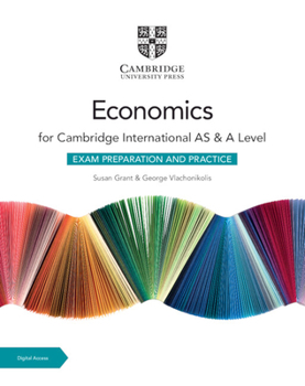 Hardcover Cambridge International as & a Level Economics Exam Preparation and Practice with Digital Access (2 Years) Book