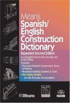 Paperback Means Spanish/English Construction Dictionary/Means Diccionario Ingles/Espanol de La Construccion [Spanish] Book
