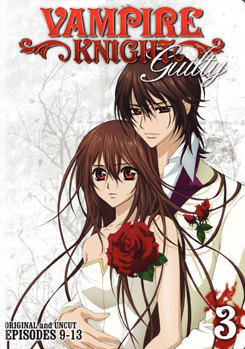 DVD Vampire Knight Guilty Volume 3 Book