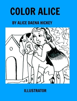 Hardcover Color Alice: coloring Book