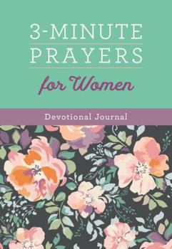 Spiral-bound 3-Minute Prayers for Women Devotional Journal Book