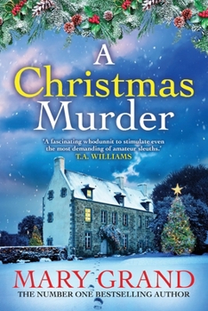 Paperback A Christmas Murder [Large Print] Book