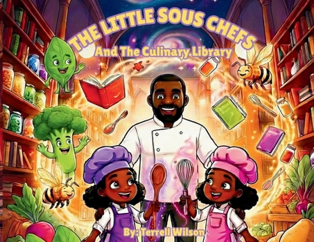 Paperback The Little Sous Chefs: And the Culinary Library Book