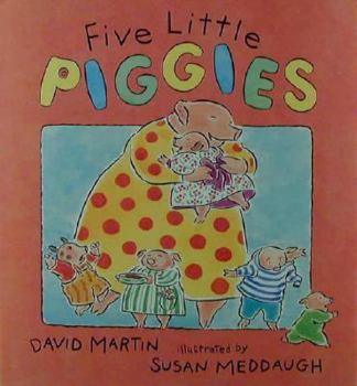 Hardcover Five Little Piggies Book