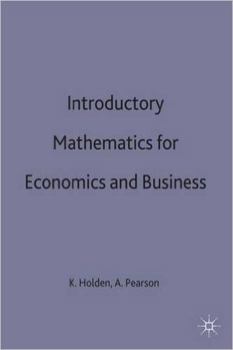 Hardcover Introductory Mathematics for Economics and Business Book