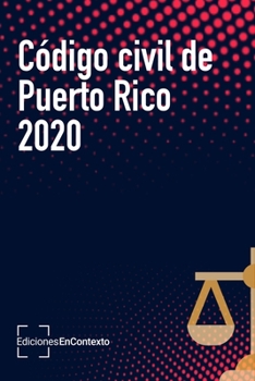 Paperback C?digo civil de Puerto Rico 2020 [Spanish] Book