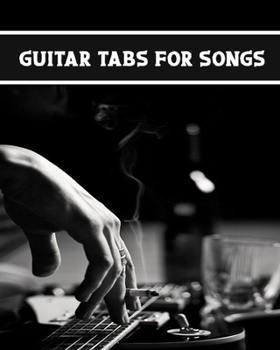 guitar tabs for songs: Blank Lined guitar tab For guitar LOVERS it will be the Gift Idea for guitaR Lover.