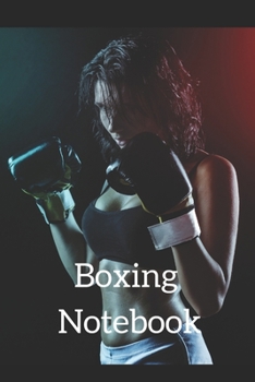 Paperback Boxing Notebook Book