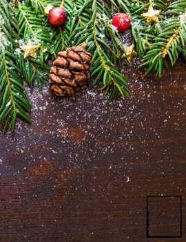 Christmas Time Lined Notebook Writing Pad Sketchbook: Unlined Ruled Pages Book (8.5 x 11 inches A4) - 100 Pages Journal II Planning, Drawing, Sketching, Writing (happy holidays)