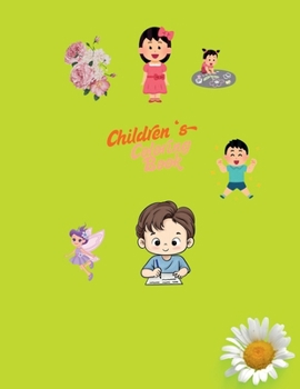 Paperback Children's Coloring Book: Coloring book for kids includes animals, flowers, scenery, mandala etc Book
