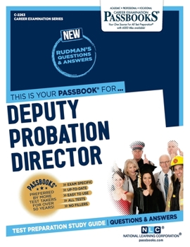 Paperback Deputy Probation Director (C-2263): Passbooks Study Guide Book