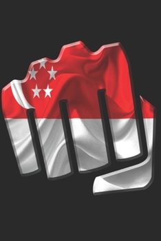 SINGAPORE NOTEBOOK: Singapore Notebook | college book | diary | journal | booklet | memo | composition book | 120 sheets - Dot Grid paper 6x9 inch