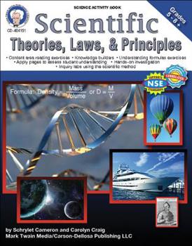 Paperback Scientific Theories, Laws, and Principles, Grades 5 - 12 Book