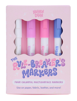 Misc. The Rule-Breaker's Markers: Four Colorful Multisurface Markers Book