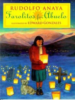 Hardcover Farolitos for Abuelo Book