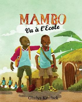 Paperback Mambo Va à l'Ecole [French] Book