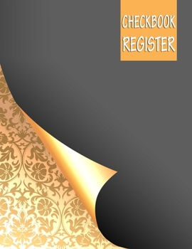 Checkbook Register: Large Print Check Register | Check Log Book | Debit Card Ledger | Transaction Register| Checkbook Balance Book