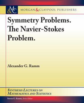 Hardcover Symmetry Problems. the Navier-Stokes Problem. Book