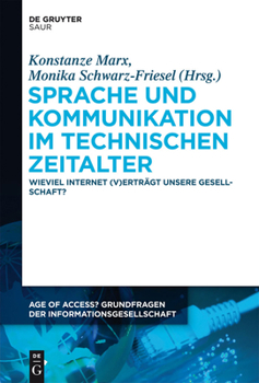 Hardcover Sprache und Kommunikation im technischen Zeitalter [German] Book