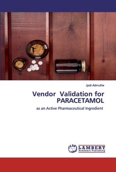 Paperback Vendor Validation for PARACETAMOL Book
