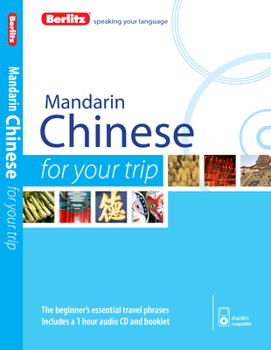 Audio CD Berlitz Mandarin Chinese for Your Trip Book