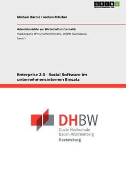 Paperback Enterprise 2.0 - Social Software im unternehmensinternen Einsatz [German] Book