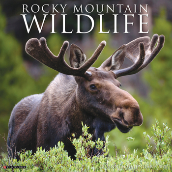 Calendar Rocky Mountain Wildlife 2026 Wall Calendar Book