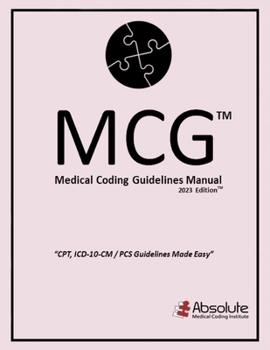 Paperback Medical Coding Guidelines Manual (McG): 2023 Edition Volume 6 Book