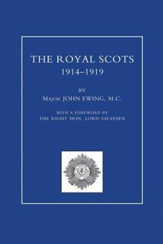 Paperback ROYAL SCOTS 1914-1919 Volume One Book