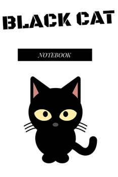 Black Cat Notebook-2020 Weekly Planner : Funny Lined Notebook / Journal Gift, 100 Pages, 6?9, Soft Cover, Matte Finish