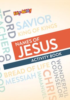 Paperback Names of Jesus: Itty Bitty Activity Book (Pk of 6) Book