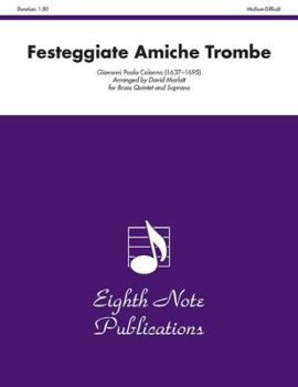 Paperback Festeggiate Amiche Trombe: Score & Parts Book