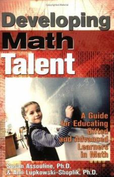 Paperback Developing Math Talent Book