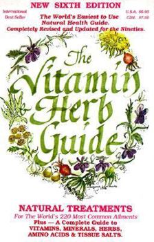 Paperback Vitamin & Herb Guide Book