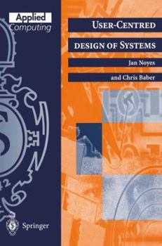 Paperback User-Centred Design of Systems Book