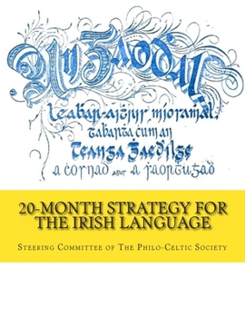 Paperback 20-Month Strategy for the Irish Language [Irish] Book