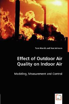 Paperback Effect of Outdoor Air Quality on Indoor Air Book