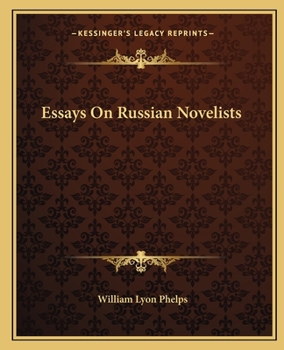 Paperback Essays On Russian Novelists Book