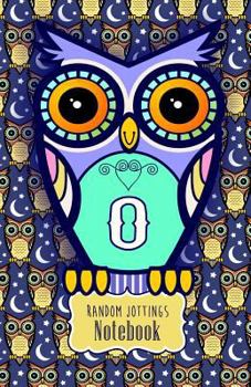 Paperback Random Jottings Notebook: Adorable Owl Monograms: Initial Letter O Book