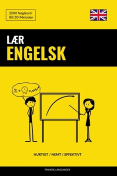 Paperback Lær Engelsk - Hurtigt / Nemt / Effektivt: 2000 Nøgleord [Danish] Book