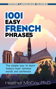 Paperback 1001 Easy French Phrases Book