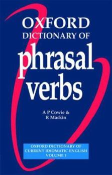 Paperback Oxford Dictionary of Phrasal Verbs Book