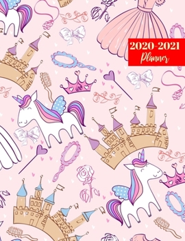 Paperback 2020-2021 Planner: Pretty On-the-Go Daily, Weekly & Monthly Appointment Calendar - Large 2 Year Business Planners, Agenda Schedule Logboo Book