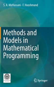 Hardcover Methods and Models in Mathematical Programming Book